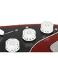 KIT KNOB LIVERPOOL C/ 4 PECAS P/ GUITARRA PADRAO LES PAUL BRANCO