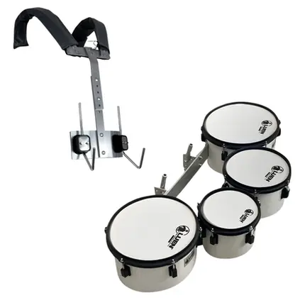 KIT QUADRITON LUEN 8 10 12 13 RVT FRM ARO CHP PRETO PELE TENOR 6 AFN C/ COLETE MARCIAL 45029BRC