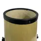 TIMBA LUEN 30X10 FOLHEADO VERNIZ FERR POP ARGOLA PRETO PELE LEITOSA BATUKA 04 AFIN BATUKA