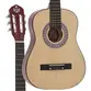 VIOLAO MYTH MT39N ACUSTICO NYLON 39 NATURAL + DARK BROW