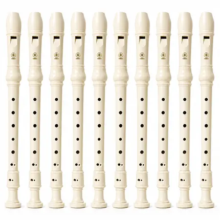 Kit 10 FLAUTAS YAMANHA DOCE SOPRANO GERMANICA YRS23