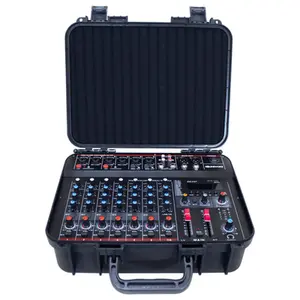 MESA DE SOM SOUNDVOICE AMPLIFICADA C/ MALETA MA-802