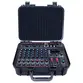 MESA DE SOM SOUNDVOICE AMPLIFICADA C/ MALETA MA-802