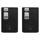KIT DE CAIXAS WALDMAN 1 ATIVA + 1 PASSIVA DE 10 + CABO DE CONEXAO FK-720 MAXX