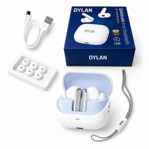 FONE DE OUVIDO DYLAN CELEBRATE BLUETOOTH C/ MICROFONE C/ BATERIA BRANCO AT-10 AIRTWO
