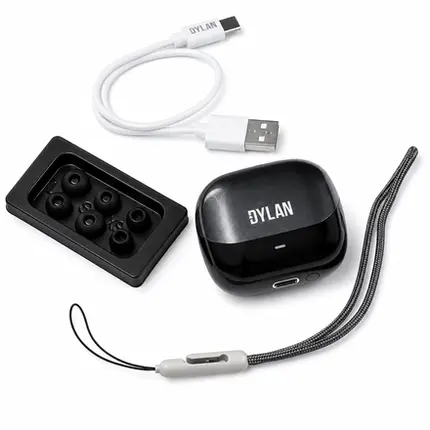 FONE DE OUVIDO DYLAN CELEBRATE BLUETOOTH C/ MICROFONE C/ BATERIA PRETO AT-10 AIRTWO
