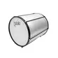 SURDO LUEN 45X14 ALUMISTEEL ARO CHAPA PRETO PELE LEITOSA 06 AFIN BATUKA