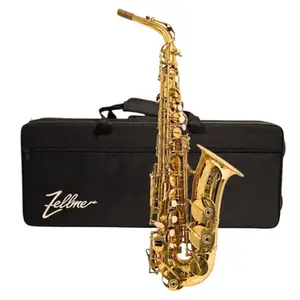 SAXOFONE ALTO ZELLMER ZAS 500L AFINACAO EM EB MIB