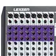 MESA DE SOM LEXSEN LMX8 MK2 8 CANAIS