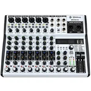 MESA DE SOM WALDMAN 10 CANAIS NB-10