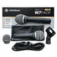 MICROFONE WALDMAN C/ CABO / CACHIMBO / BAG / GRILL W7 PACK