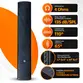 CAIXA DE SOM VERTICAL K AUDIO SMART L65P BK