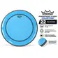 PELE REMO P/BUMBO 22  POWERSTROKE 3 COLORTONE TRANS. AZUL P3-1322-CT-BU
