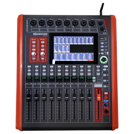 MESA DE SOM DIGITAL SOUNDVOICE SHIFT 12